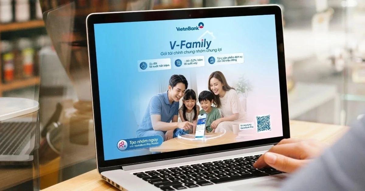 Kết nối tài chính, mở rộng ưu đãi với V-Family của VietinBank