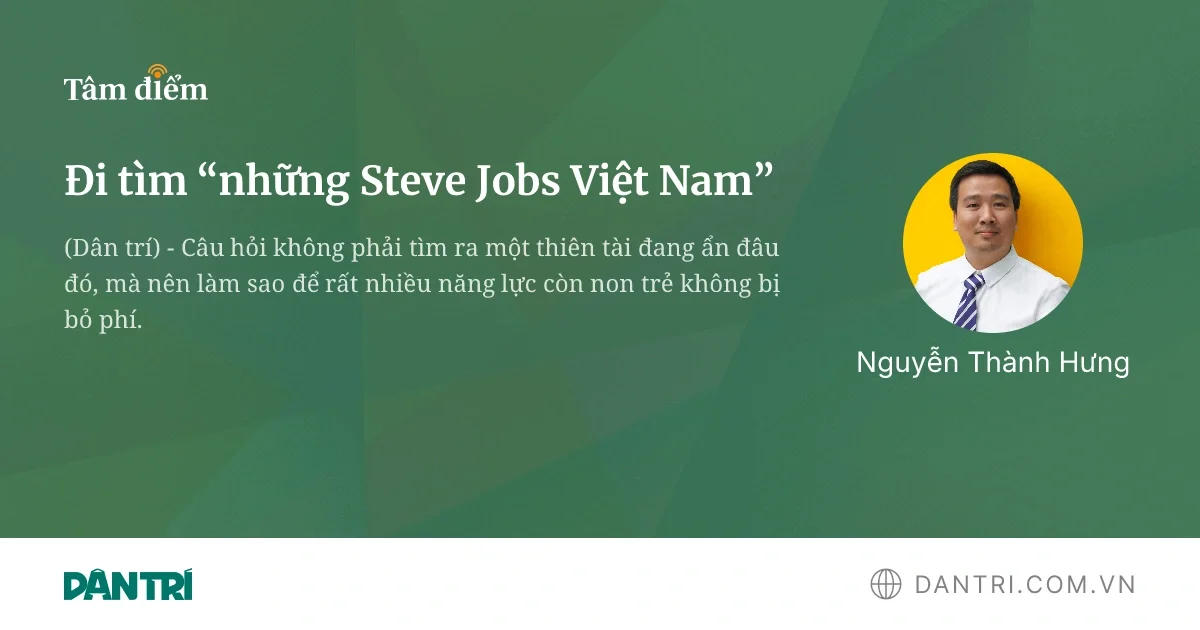 Nhận diện “những Steve Jobs Việt Nam”