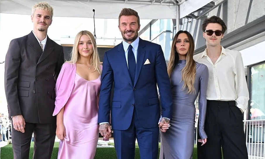 David Beckham được vinh danh bằng ngôi sao trên Đại lộ Danh vọng