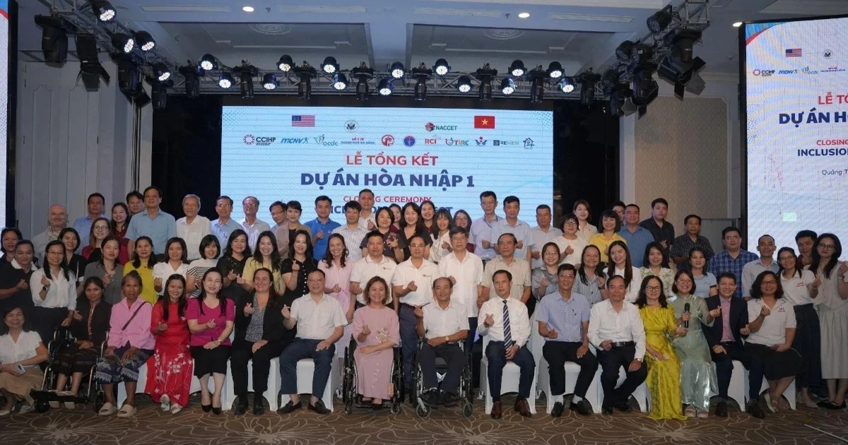 Dự án Hòa nhập 1: Sau 5 năm, hơn 18.000 người khuyết tật được cải thiện chất lượng sống