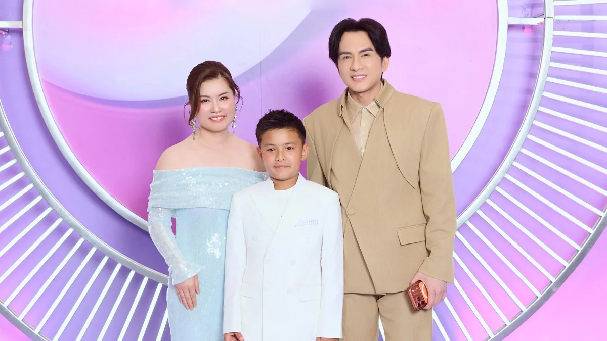 Đan Trường cùng vợ cũ và con trai xuất hiện tại sự kiện