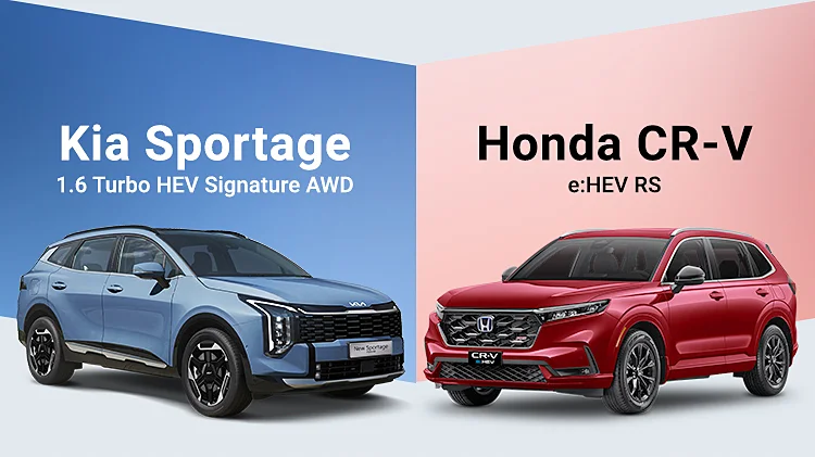 So sánh Kia Sportage và Honda CR-V: Đâu là SUV hạng C hybrid đáng chọn ở phiên bản đỉnh?