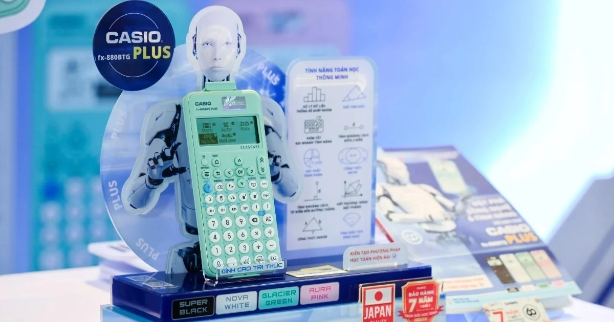 Hội nghị Khách hàng 2026 của BITEX: Giới thiệu dòng máy tính Casio fx-880BTG Plus