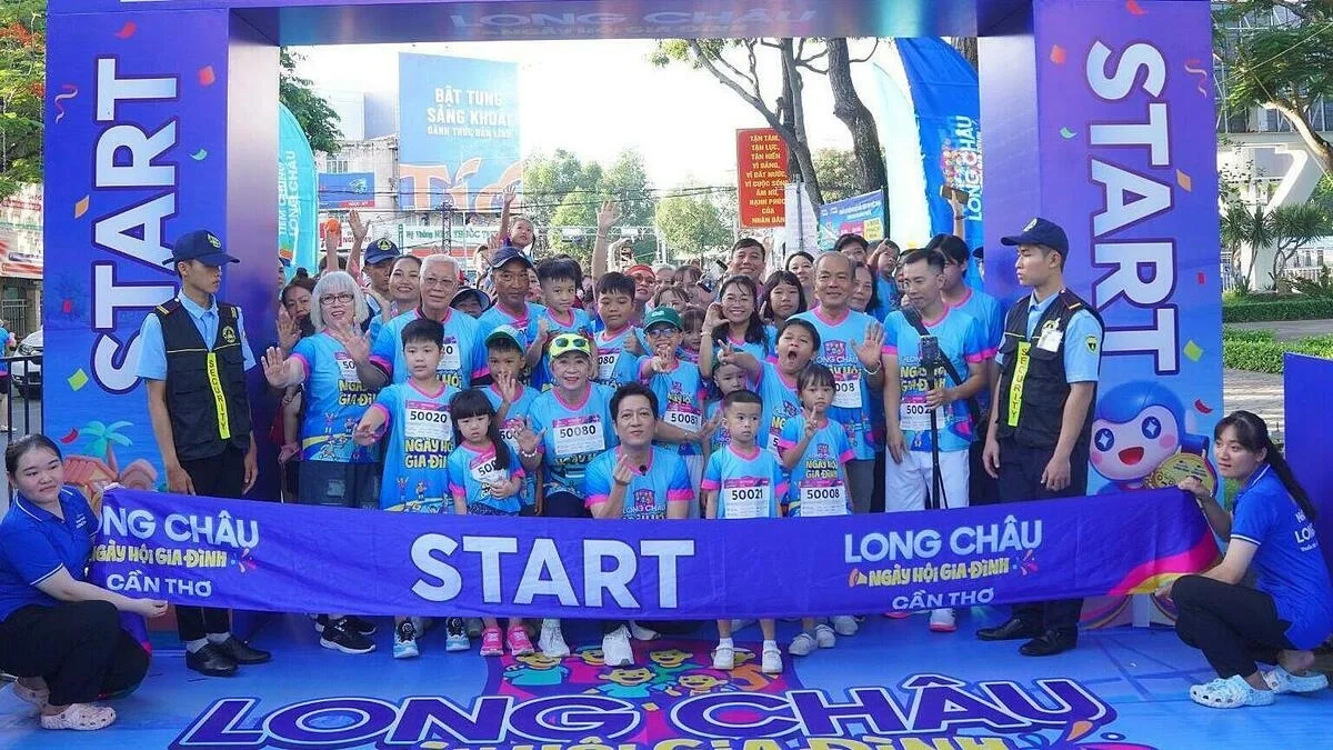 Hơn 2.000 người từ 500 gia đình tham gia Ngày hội gia đình Long Châu tại Cần Thơ