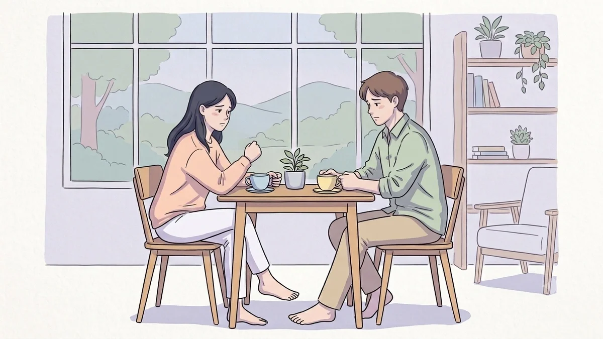 Cô bạn gái thường xuyên ghé nhà chồng cũ để thăm con và nghỉ lại qua đêm.
