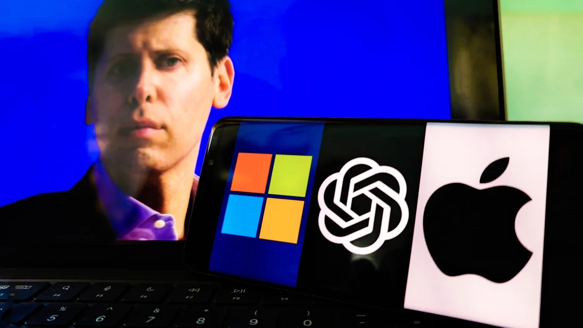 Cú bắt tay dang dở giữa OpenAI cùng hai gã khổng lồ Microsoft, Apple