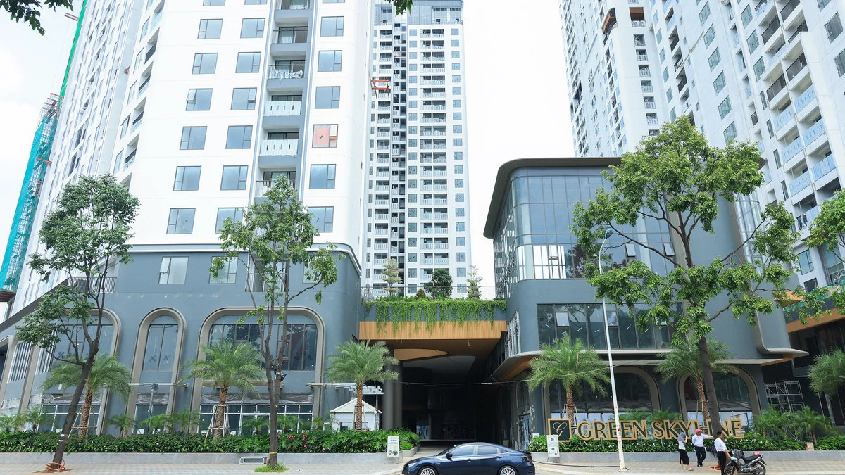 Những giá trị từ vị trí tiếp giáp ba tuyến đường của Green Skyline
