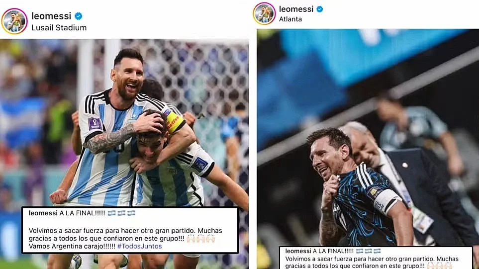 Siêu sao Lionel Messi đăng lại thông điệp cũ nhằm cầu may tại kỳ World Cup