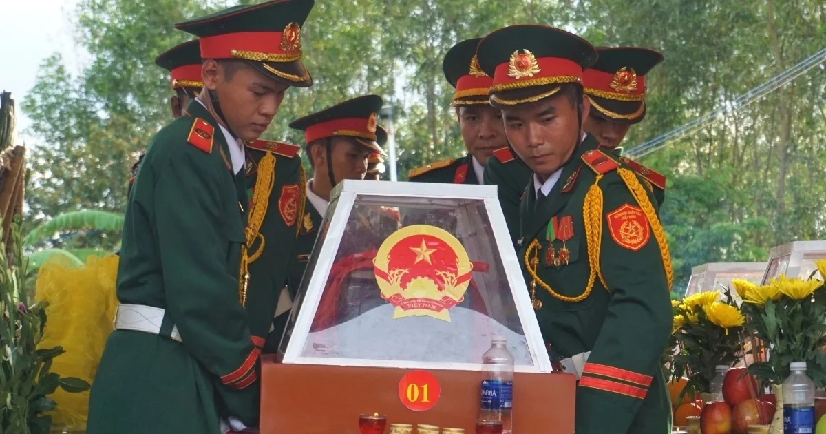 Hành trình đưa các liệt sỹ tại hang Đá Sập hồi hương sau 57 năm thực hiện lời thề